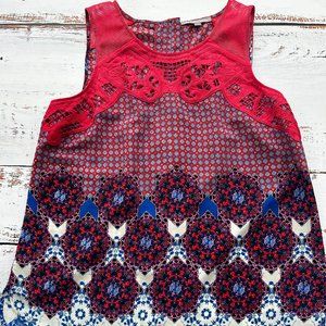 Daniel Rainn Angelyne Button Back Detail Top